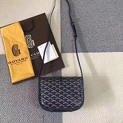 GOYARD BELVEDERA PM BAG NAVY BLUE SIZE 22 CM - 3