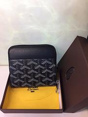 GOYARD ZIPPY SMALL WALLET BLACK SIZE 11 x 10 CM - 2