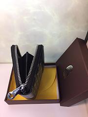 GOYARD ZIPPY SMALL WALLET BLACK SIZE 11 x 10 CM - 3