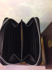 GOYARD ZIPPY SMALL WALLET BLACK SIZE 11 x 10 CM - 4