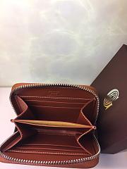 GOYARD ZIPPY SMALL WALLET BLACK/BROWN SIZE 11 x 10 CM - 2
