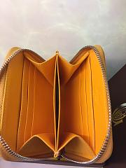 GOYARD ZIPPY SMALL WALLET YELLOW SIZE 11 x 10 CM - 2