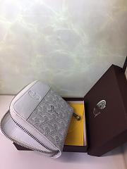 GOYARD ZIPPY SMALL WALLET WHITE SIZE 11 x 10 CM - 6