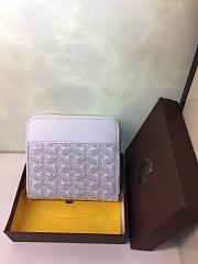 GOYARD ZIPPY SMALL WALLET WHITE SIZE 11 x 10 CM - 2