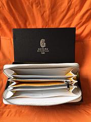 GOYARD ZIPPY LONG WALLET WHITE SIZE 19 CM - 6