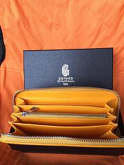 GOYARD ZIPPY LONG WALLET YELLOW SIZE 19 CM - 2