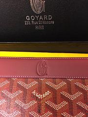 GOYARD ZIPPY LONG WALLET BORDEAUX SIZE 19 CM - 2