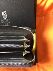 GOYARD ZIPPY LONG GREY SIZE 19 CM - 5