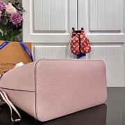 LV NEVERFULL MM M41091 ROSE CLAIRE Tote Bag Epi Leather SIZE 32 CM - 4