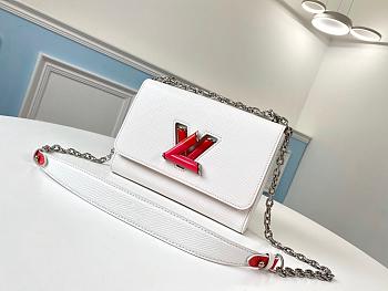 LV TWIST MM WHITE M50280 SIZE 23 CM