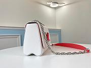 LV TWIST MM WHITE M50280 SIZE 23 CM - 2
