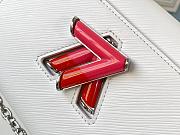 LV TWIST MM WHITE M50280 SIZE 23 CM - 6