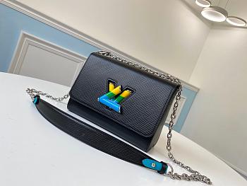 LV TWIST MM BLACK M50280 SIZE 23 CM