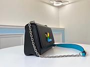 LV TWIST MM BLACK M50280 SIZE 23 CM - 2