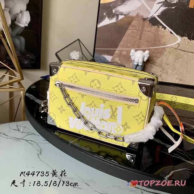 LOUIS VUITON MINI SOFT TRUNK YELLOW M44735 SIZE 18 CM - 1