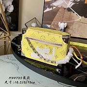 LOUIS VUITON MINI SOFT TRUNK YELLOW M44735 SIZE 18 CM - 1