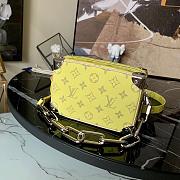 LOUIS VUITON MINI SOFT TRUNK YELLOW M44735 SIZE 18 CM - 2