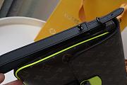 LV S LOCK A4 POUCH FLUORESCENT YELLOW M80560 SIZE 27 CM - 6