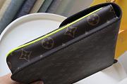 LV S LOCK A4 POUCH FLUORESCENT YELLOW M80560 SIZE 27 CM - 4