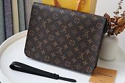 LV S LOCK A4 POUCH FLUORESCENT YELLOW M80560 SIZE 27 CM - 5