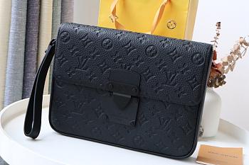 LV S LOCK A4 POUCH BLACK M80560 SIZE 27 CM