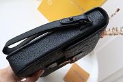 LV S LOCK A4 POUCH BLACK M80560 SIZE 27 CM - 4
