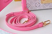 LV PETITE MALLE BOX BAG PINK M40273 SIZE 19 .5 CM - 2