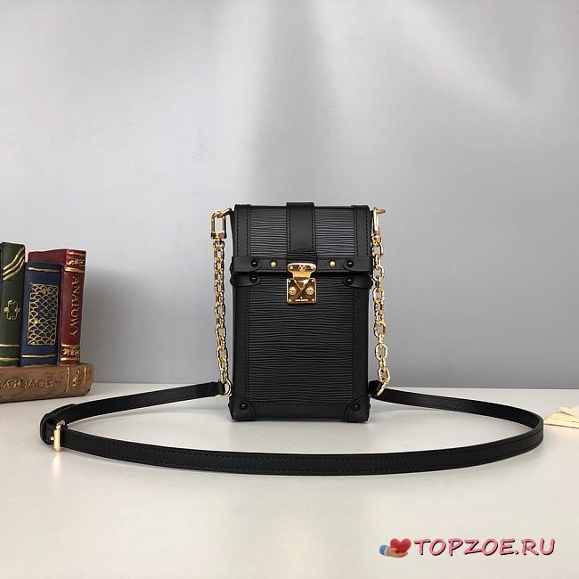 LV VERTICAL TRUNK POCHETTE M67871 SIZE 11 CM - 1