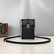 LV VERTICAL TRUNK POCHETTE M67871 SIZE 11 CM - 1