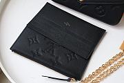 LV POCHETTE FELICIE LEOPARD PRINTED M80697 SIZE 21 CM - 6