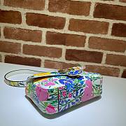 GUCCI GG MARMONT SMALL MATELASSÉ WHITE COLORFUL ‎443497 SIZE 26 CM - 4