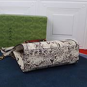 GUCCI DIANA SMALL PYTHON TOTE BAG 660195 SIZE 27 CM - 3