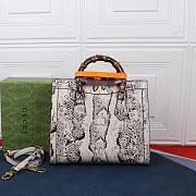 GUCCI DIANA SMALL PYTHON TOTE BAG 660195 SIZE 27 CM - 4