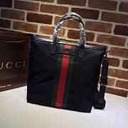 GUCCI TECHNO FABRIC TOTE BAGS 368559 SIZE 32 CM - 5