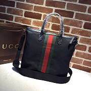 GUCCI TECHNO FABRIC TOTE BAGS 368559 SIZE 32 CM - 3