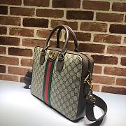 GUCCI OPHIDIA GG BRIEFCASE 574793 SIZE 36.5 CM - 4