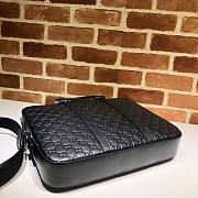 GUCCI GG EMBOSSED BRIEFCASE 450944 SIZE 38 CM - 5