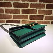 GUCCI DIONYSUS SMALL SHOULDER BAG GREEN 400249 SIZE 28 CM - 4