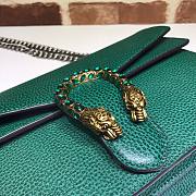 GUCCI DIONYSUS SMALL SHOULDER BAG GREEN 400249 SIZE 28 CM - 6