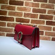GUCCI DIONYSUS SMALL SHOULDER BAG RED 400249 SIZE 28 CM - 4