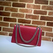 GUCCI DIONYSUS SMALL SHOULDER BAG RED 400249 SIZE 28 CM - 3