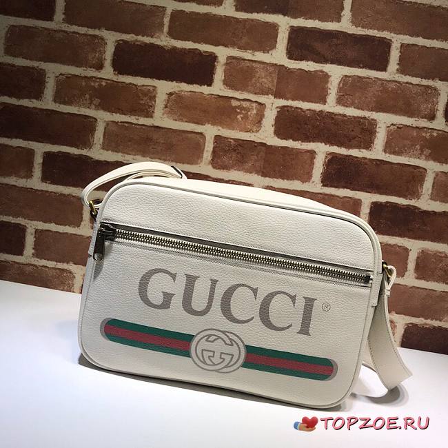 GUCCI PRINT MESSENGER SHOULDER BAG 523589 SIZE 33.5 CM - 1
