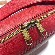 GUCCI PRINT MESSENGER SHOULDER BAG RED 523589 SIZE 33.5 CM - 4