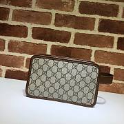 GUCCI GG TRAVEL POUCH WITH INTERLOCKING G 625764 SIZE 22 CM - 2