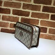 GUCCI GG TRAVEL POUCH WITH INTERLOCKING G 625764 SIZE 22 CM - 3
