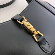 GUCCI JACKIE 1961 MINI SHOULDER BAG BLACK 637091 SIZE 19 CM - 4