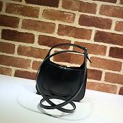 GUCCI JACKIE 1961 MINI SHOULDER BAG BLACK 637091 SIZE 19 CM - 2