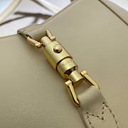GUCCI JACKIE 1961 MINI SHOULDER BAG CREAM 637091 SIZE 19 CM - 5