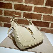 GUCCI JACKIE 1961 MINI SHOULDER BAG CREAM 637091 SIZE 19 CM - 4