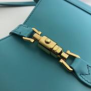 GUCCI JACKIE 1961 MINI SHOULDER BAG LIGHT BLUE 637091 SIZE 19 CM - 2
